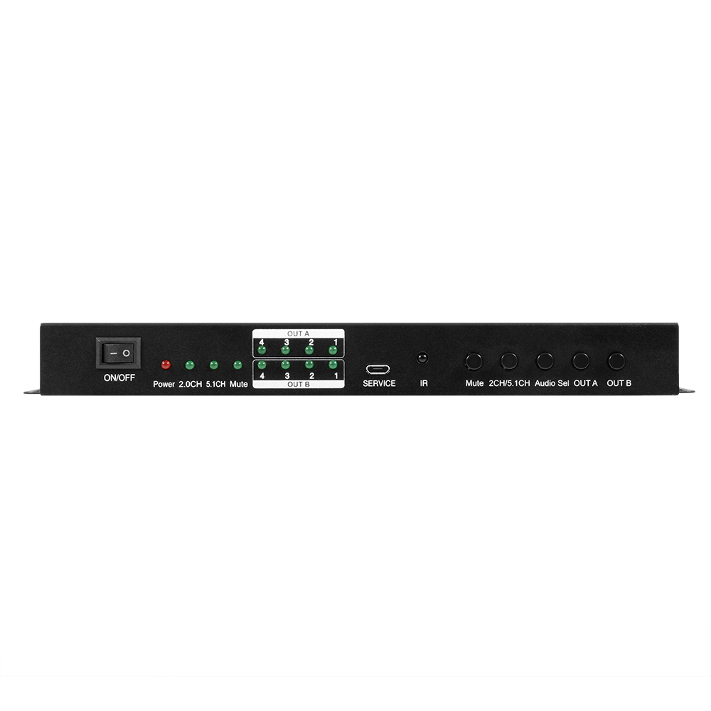 HDMI 4K 60HZ 입력 4포트 출력 2포트 매트릭스 스위치