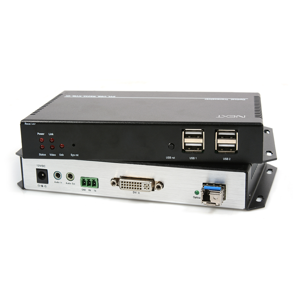 NEXT-1029DFC-KVM DVI KVM 광리피터 20Km 연장기