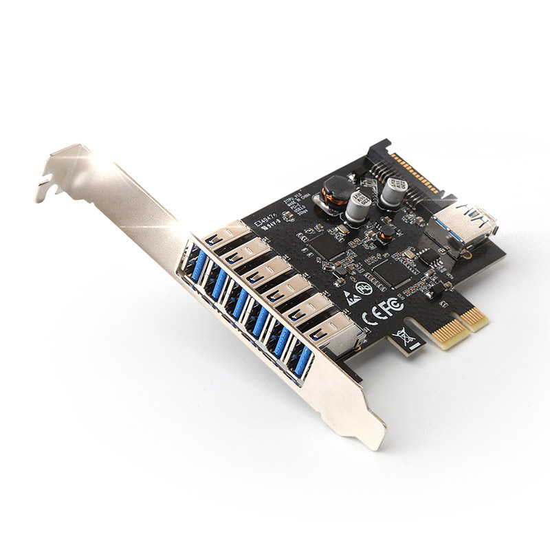 NEXT-407NEC LP USB 3.0 7포트 PCI-Express 확장카드