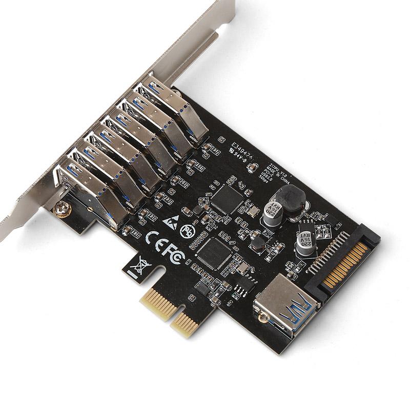 NEXT-407NEC LP USB 3.0 7포트 PCI-Express 확장카드