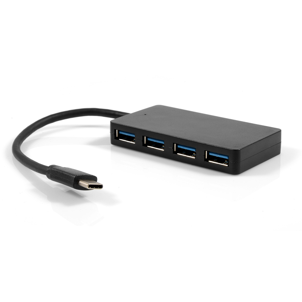 NEXT-615TC 무전원 4포트 USB 허브 TypeC to USB