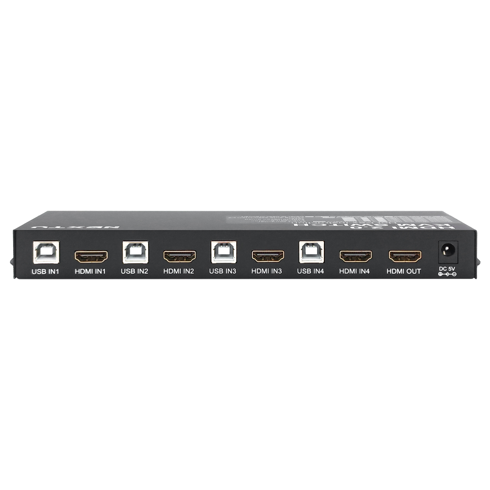 NEXT-7014KVM-KP 4포트 4K HDMI 리모컨 KVM 스위치