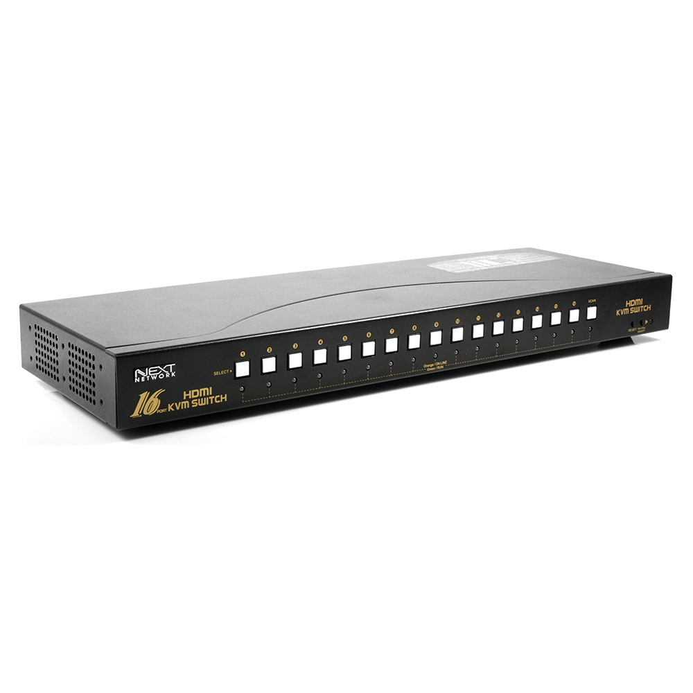 NEXT-7026KVM-KP 4K HDMI 리모컨 KVM 16포트 스위치