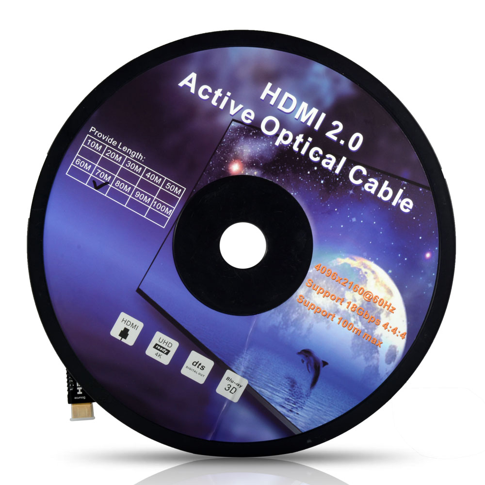 HDMI2.0 AOC 하이브리드 광케이블 150M