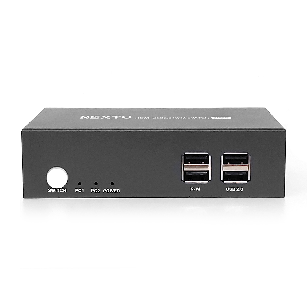 HDMI 2포트 듀얼모니터 KVM 스위치