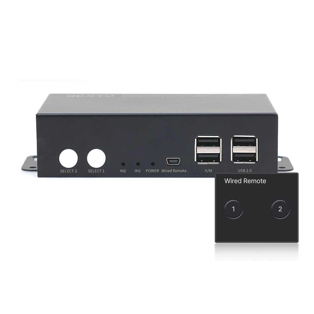 HDMI2.0 4K 듀얼모니터 KVM XT1107034