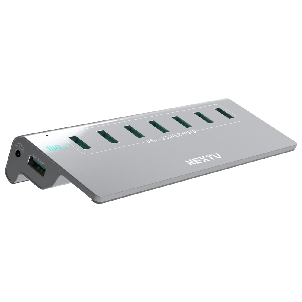 유전원 7포트 USB허브 USB3.2 GEN2 10G XT1301057