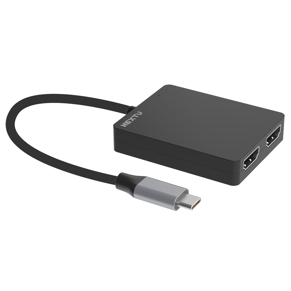 USB3.1 C타입 듀얼 4K HDMI 모니터 어댑터 컨버터 XT2510002