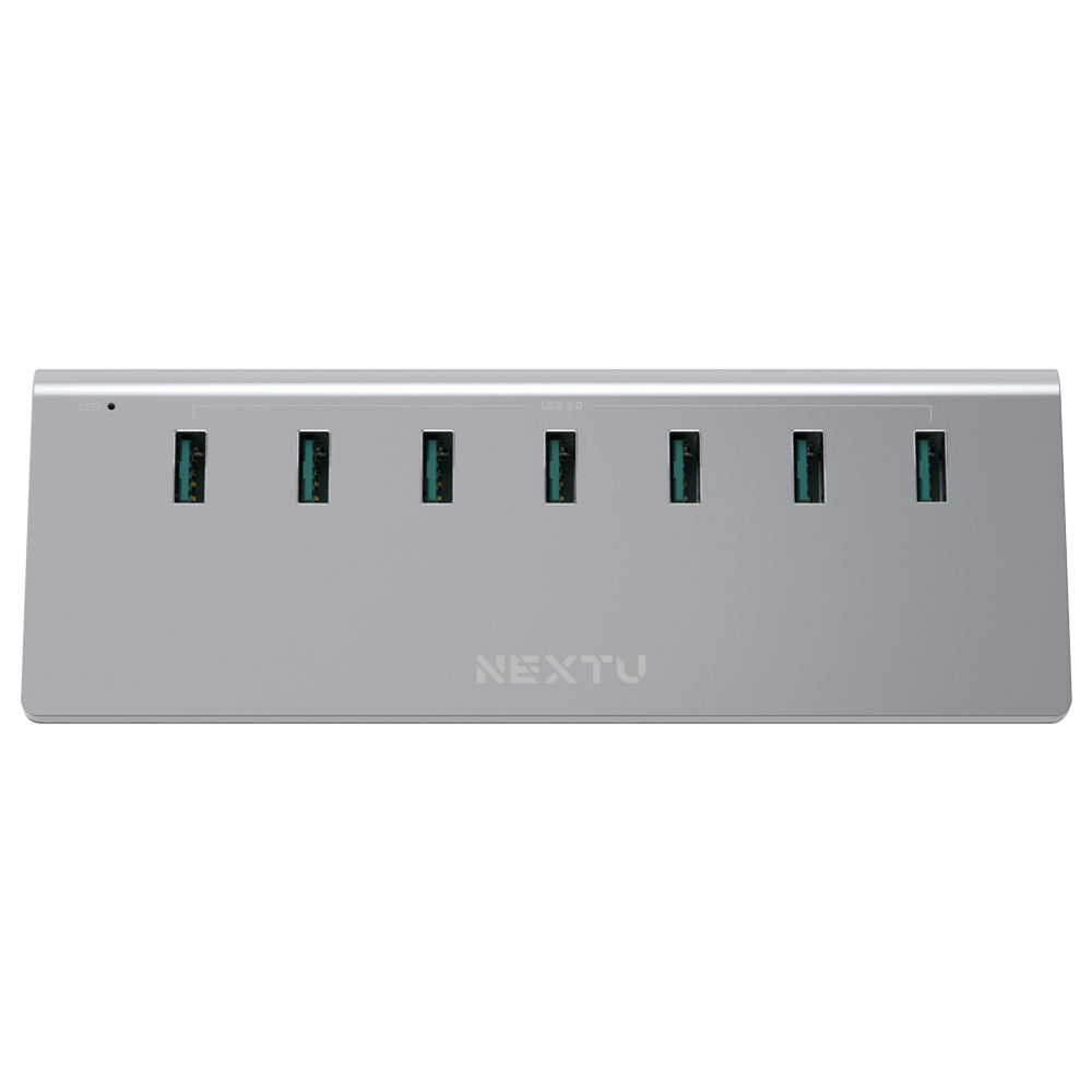알루미늄 7포트 유전원 USB3.0 허브 XT1301041