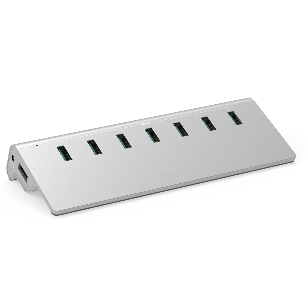 알루미늄 7포트 유전원 USB3.0 허브 XT1301041