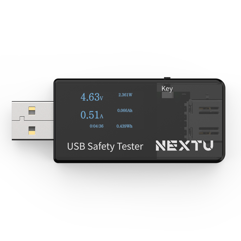 USB 전압 전류 테스트기 소비전력 충전량 전력량 테스터기