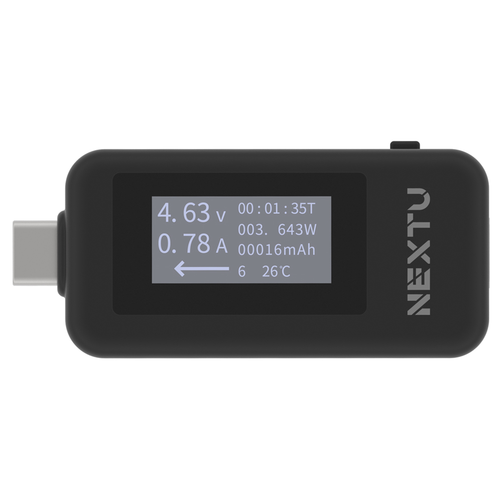 USB C타입 전압 전류 측정 디지털 테스터기