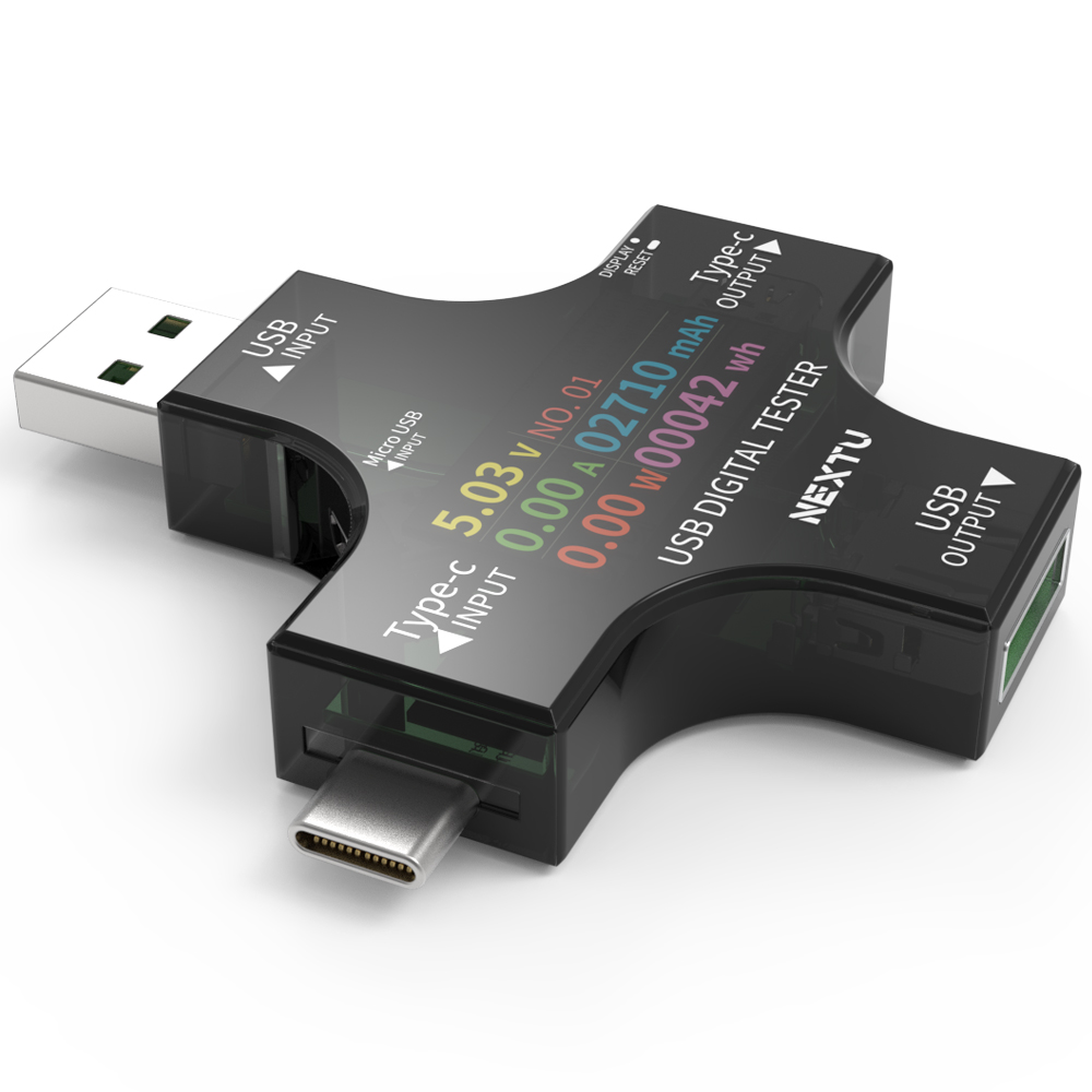 고급형 전류 전압 테스터기 USB 전압 전류