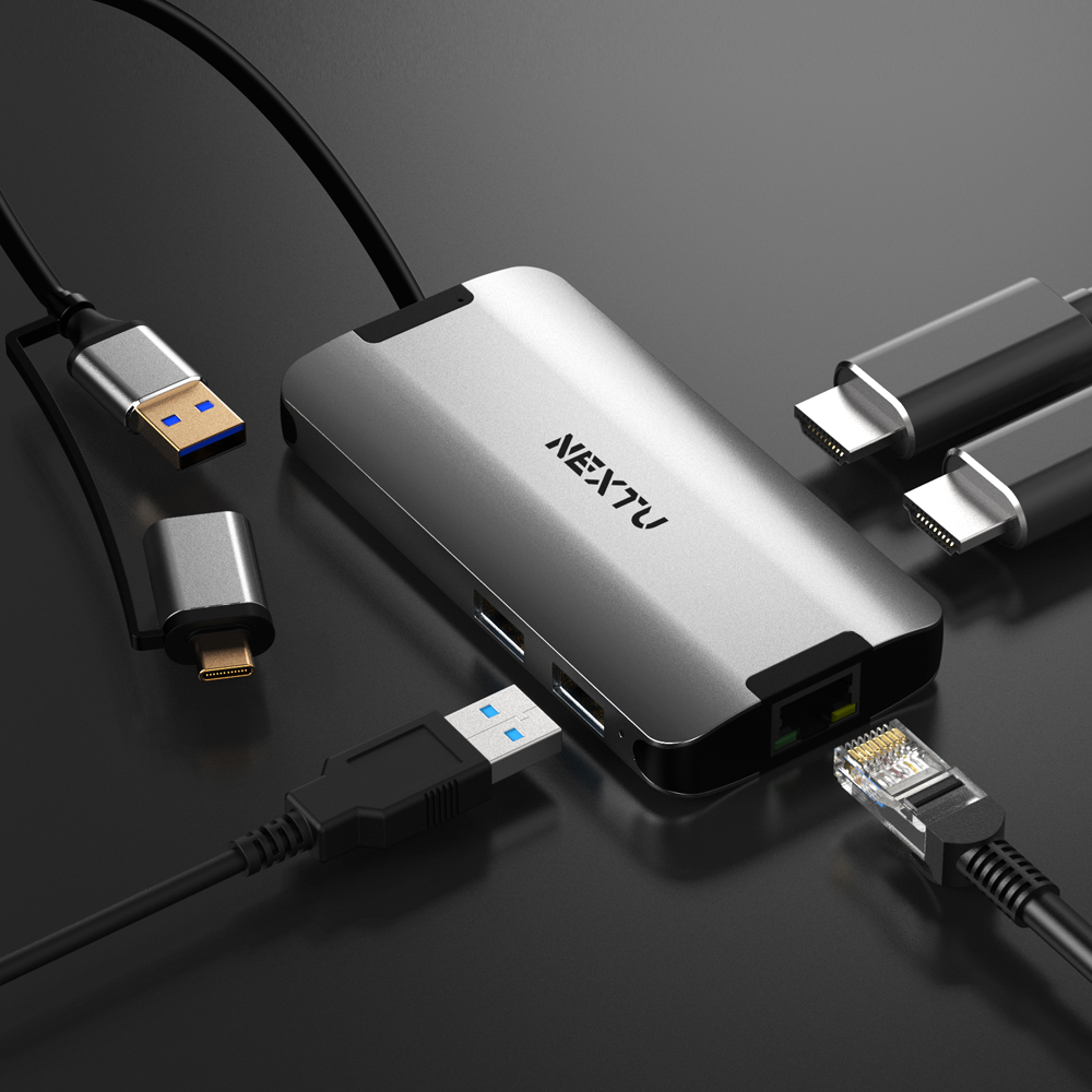 USB A/C타입 to 듀얼 HDMI 멀티허브 5122TCH-DUAL
