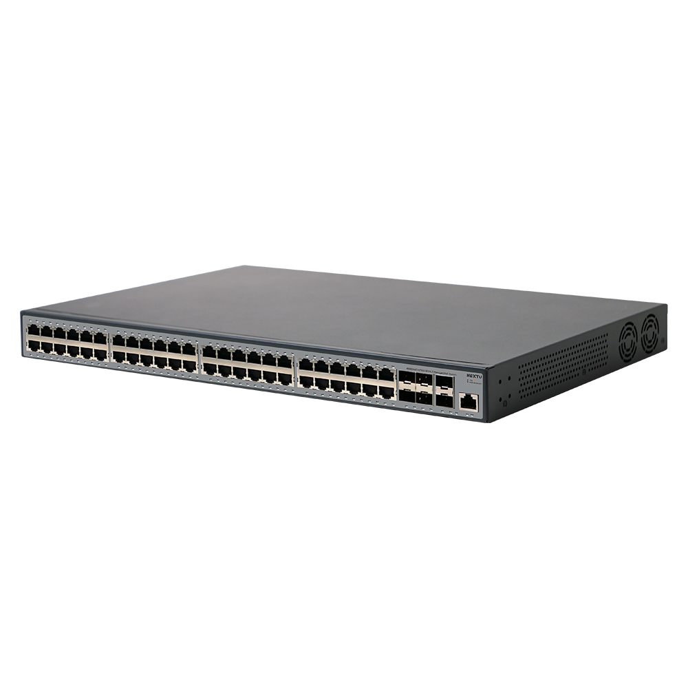 L3 48포트 PoE허브 600W 10G 6SFP+ POE5052L3-10G