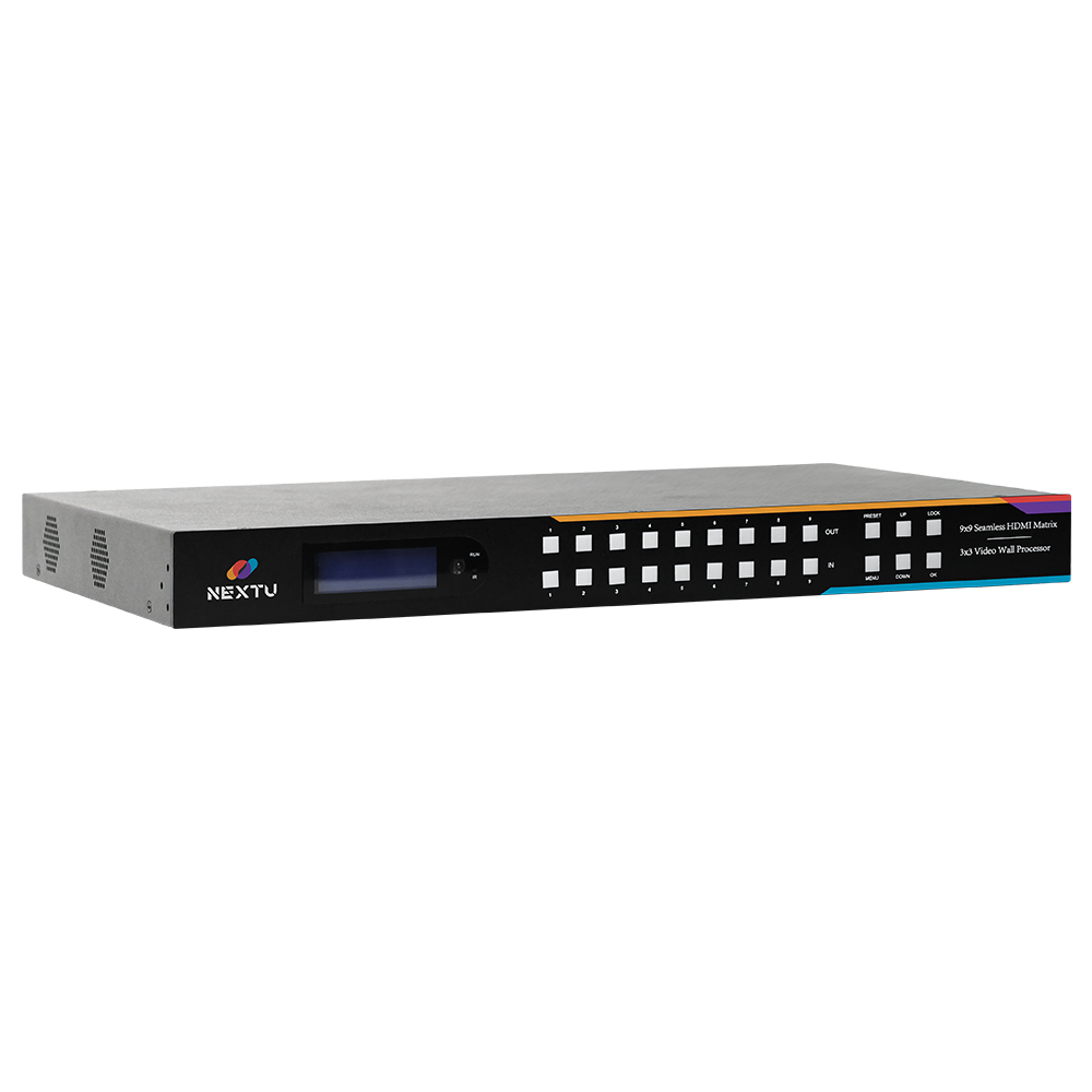 9x9 심리스 HDMI매트릭스 비디오월 9905SMW
