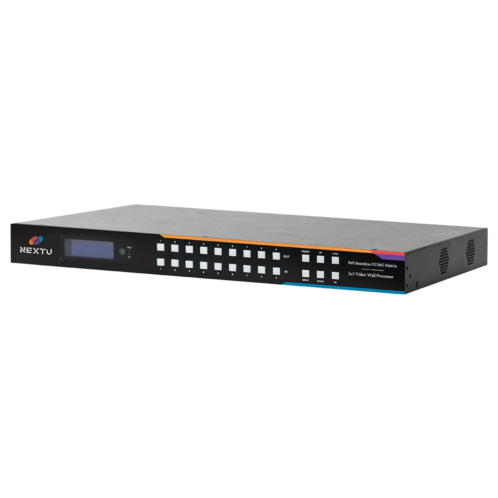 9x9 심리스 HDMI매트릭스 비디오월 9905SMW