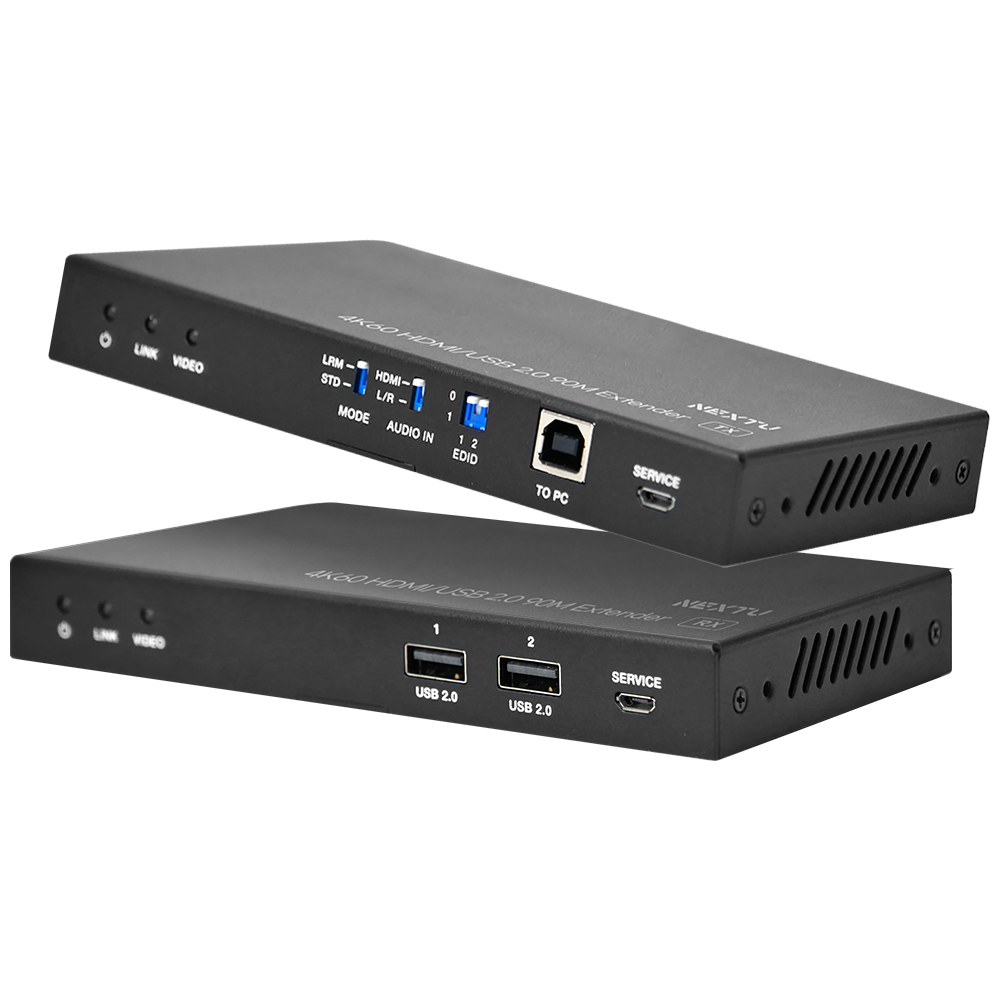 리오낵 4K60 HDMI KVM스위치 90m 리피터