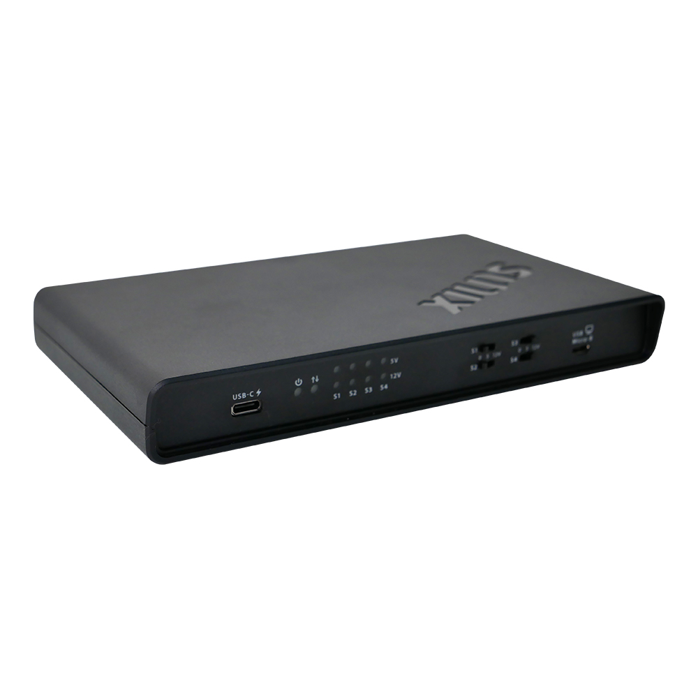 SUNIX USB C타입 PD to 4포트 RS232 시리얼 컨버터 UTS4009C