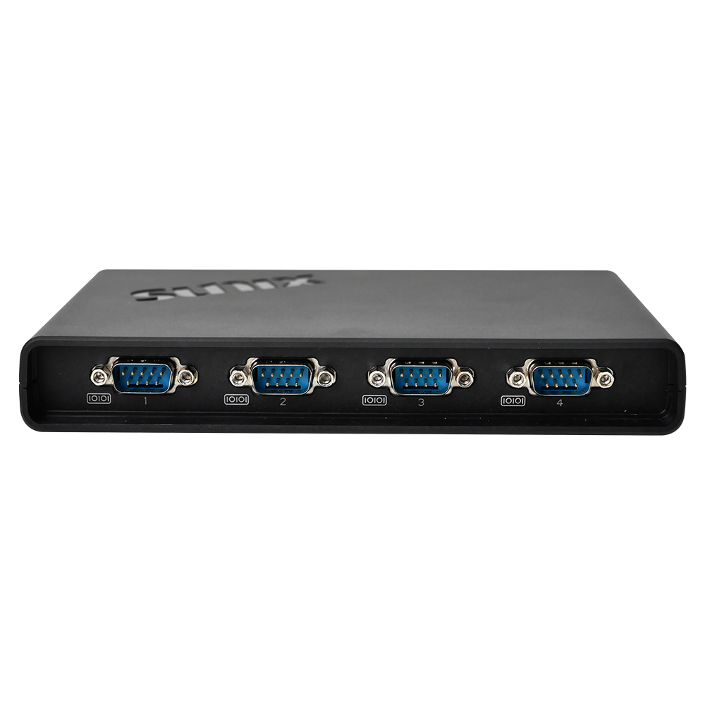 SUNIX USB C타입 PD to 4포트 RS232 시리얼 컨버터 UTS4009C
