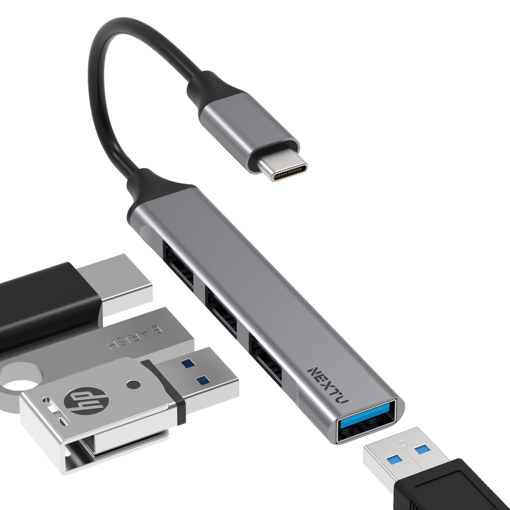 유오앨 USB C타입 멀티포트 허브 734UH