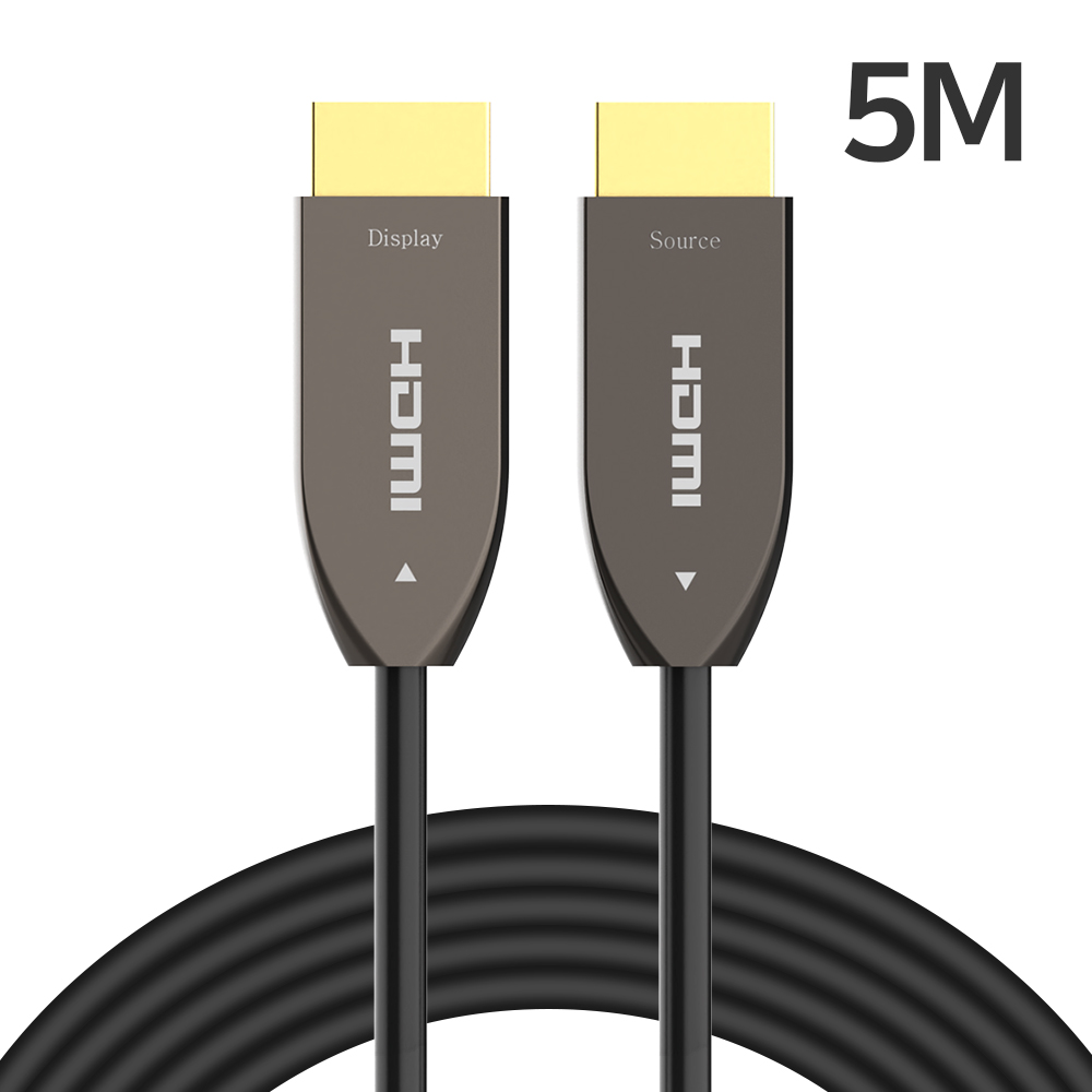 HDMI v2.1 8K 60Hz AOC 하이브리드 광 케이블 5M AOC8805HD8K