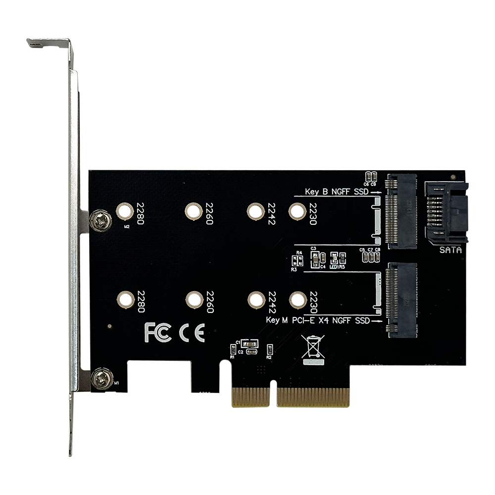 화이듀 NVME SSD M.2 PCIE 변환 컨버터 어댑터 카드 M2296PCIe
