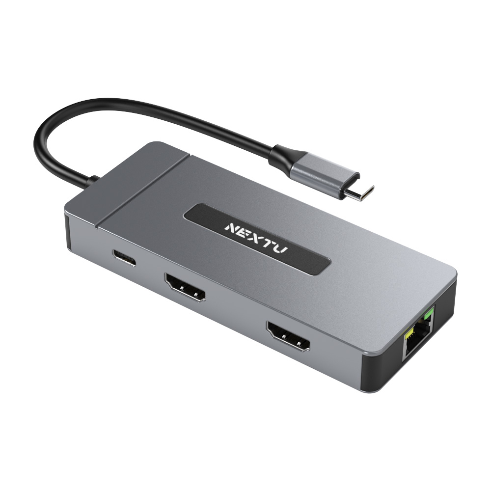 유이반 7in1 4K60Hz 듀얼 HDMI USB C타입 멀티허브