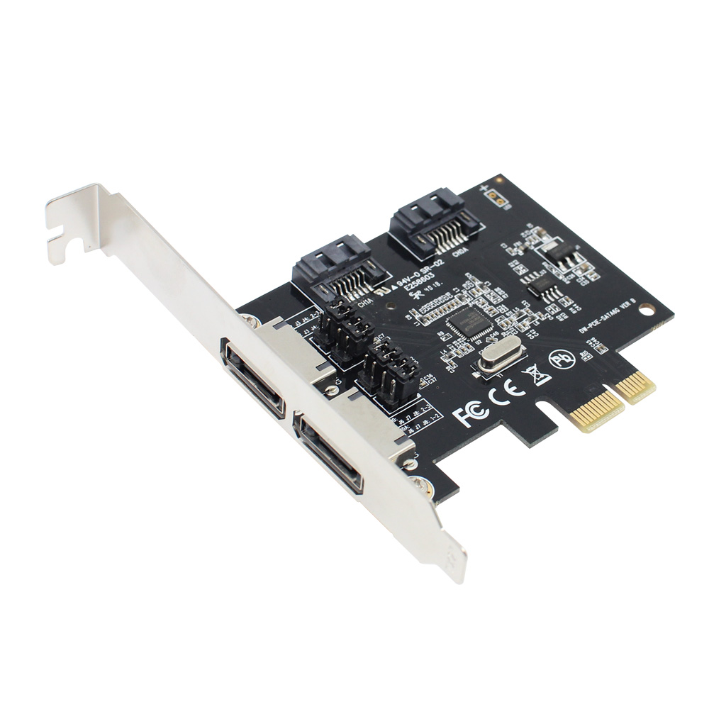 넥시 SATA카드 PCI-E eSATA 2포트 NX316