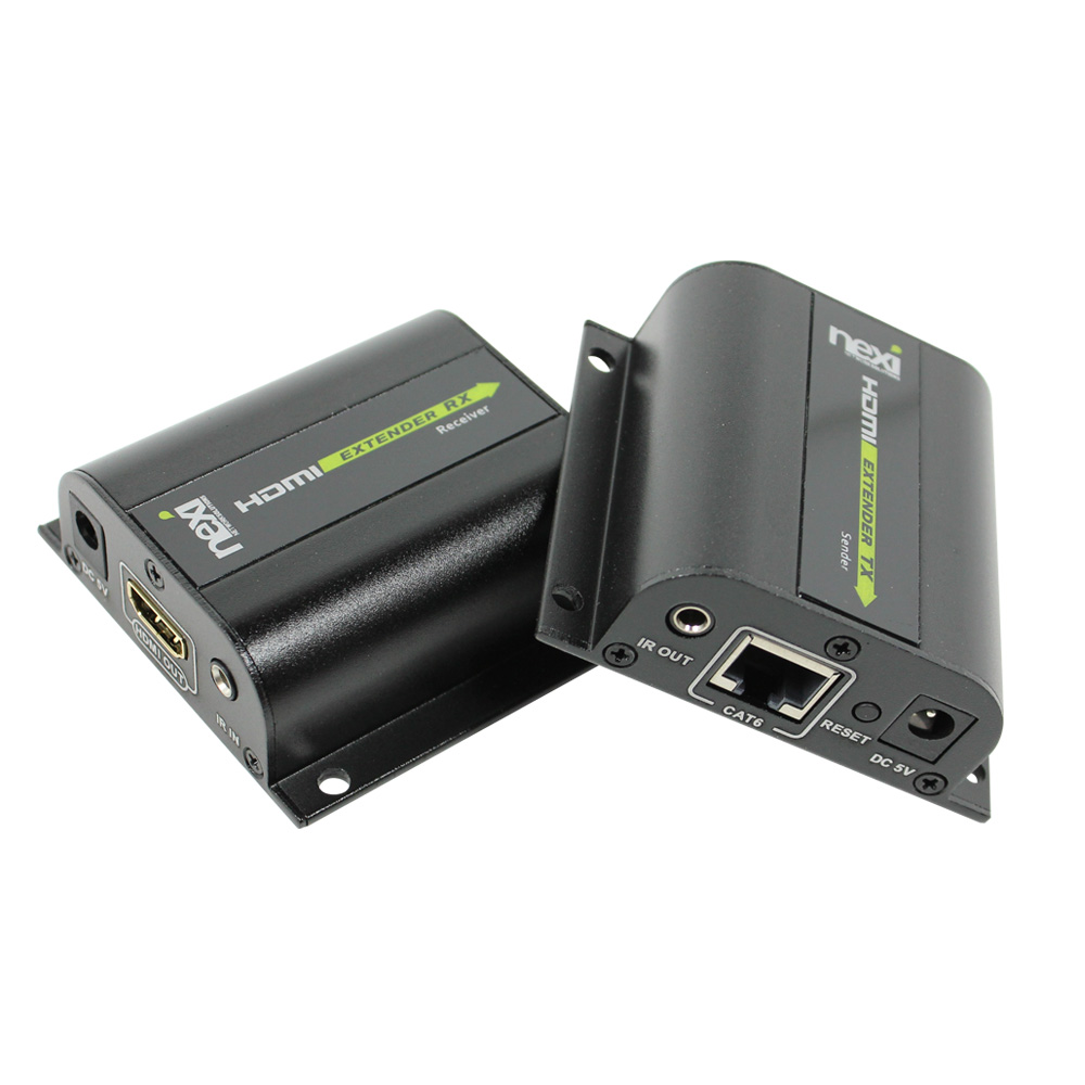 넥시 HDMI 리피터 송수신기 세트 60M NX368