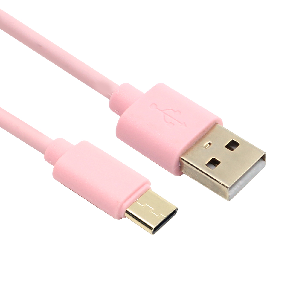 넥시 USB C타입 충전케이블 핑크 2M NX791