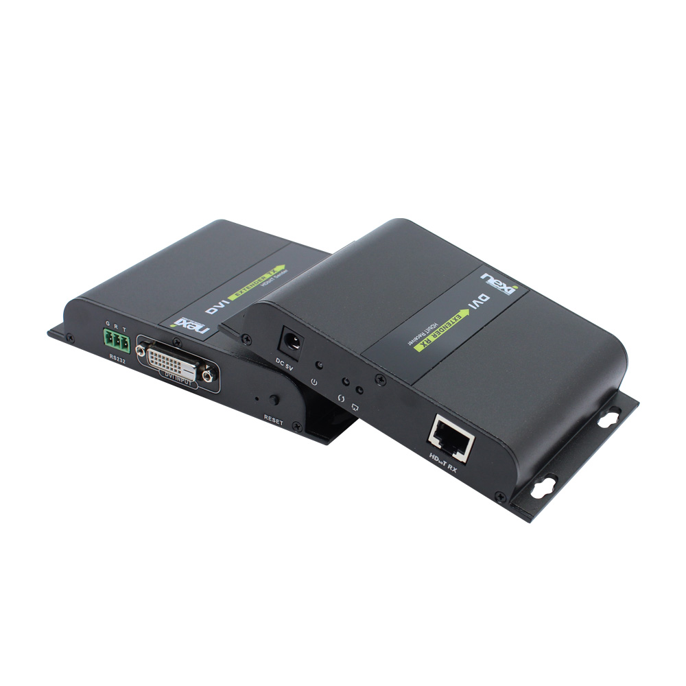 넥시 DVI 리피터 송수신기 세트 NX828