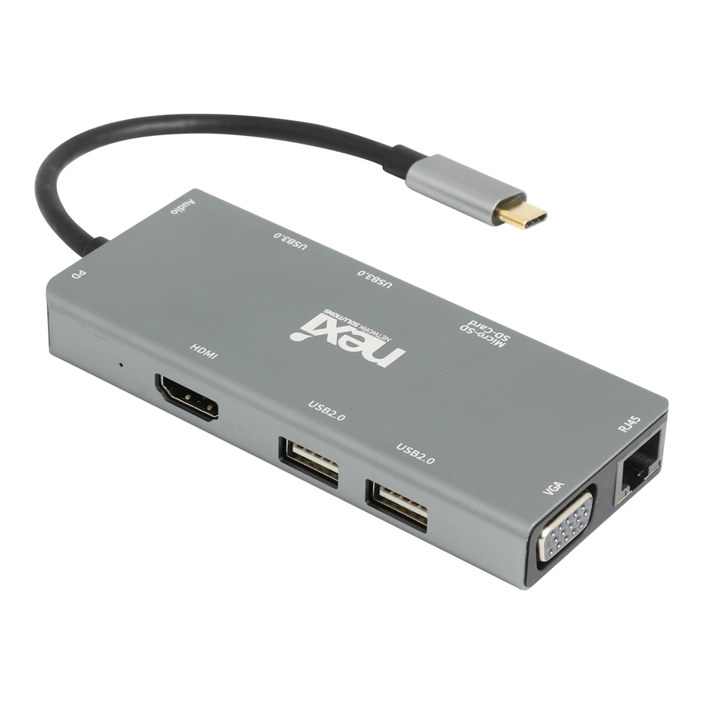 넥시 11IN1 USB Type-C 멀티스테이션 NX1121
