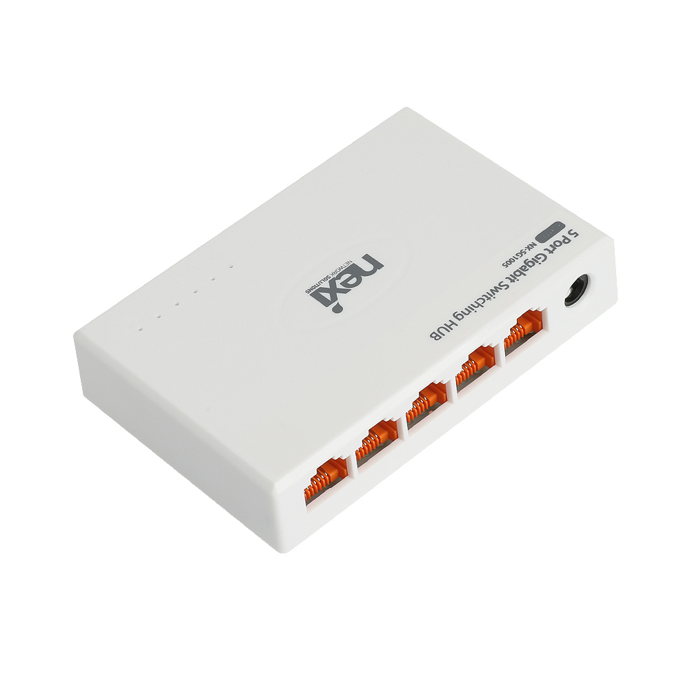 넥시 5포트 기가비트 스위칭 허브 NX1132