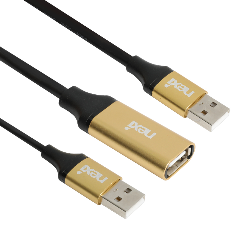 넥시 USB2.0 AM-AF 리피터 케이블 10m NX1162