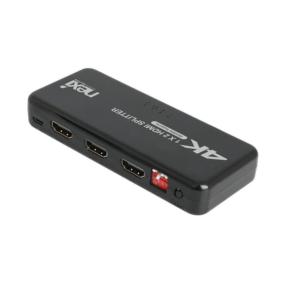 넥시 4K 1:2 HDMI 분배기 EDID NX1260