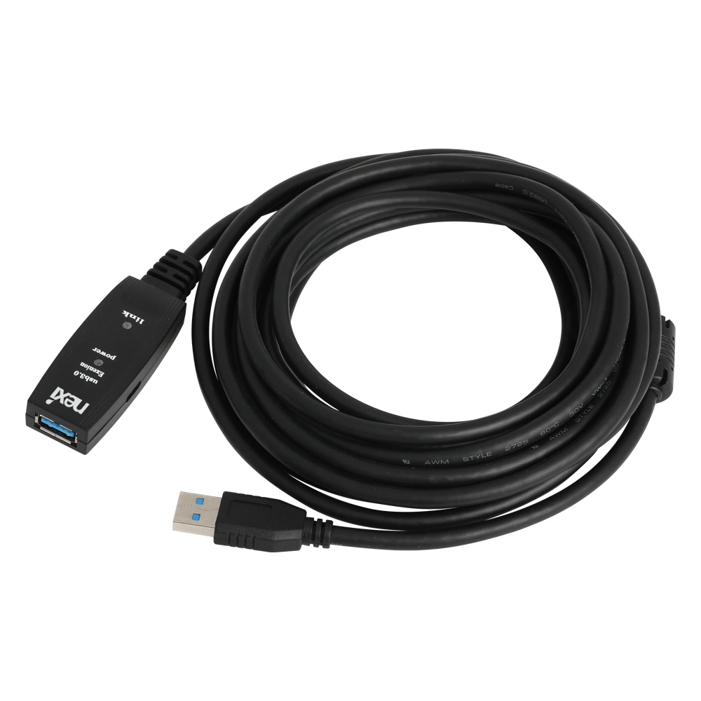 넥시 USB 3.0 연장 리피터 케이블 5M NX1300