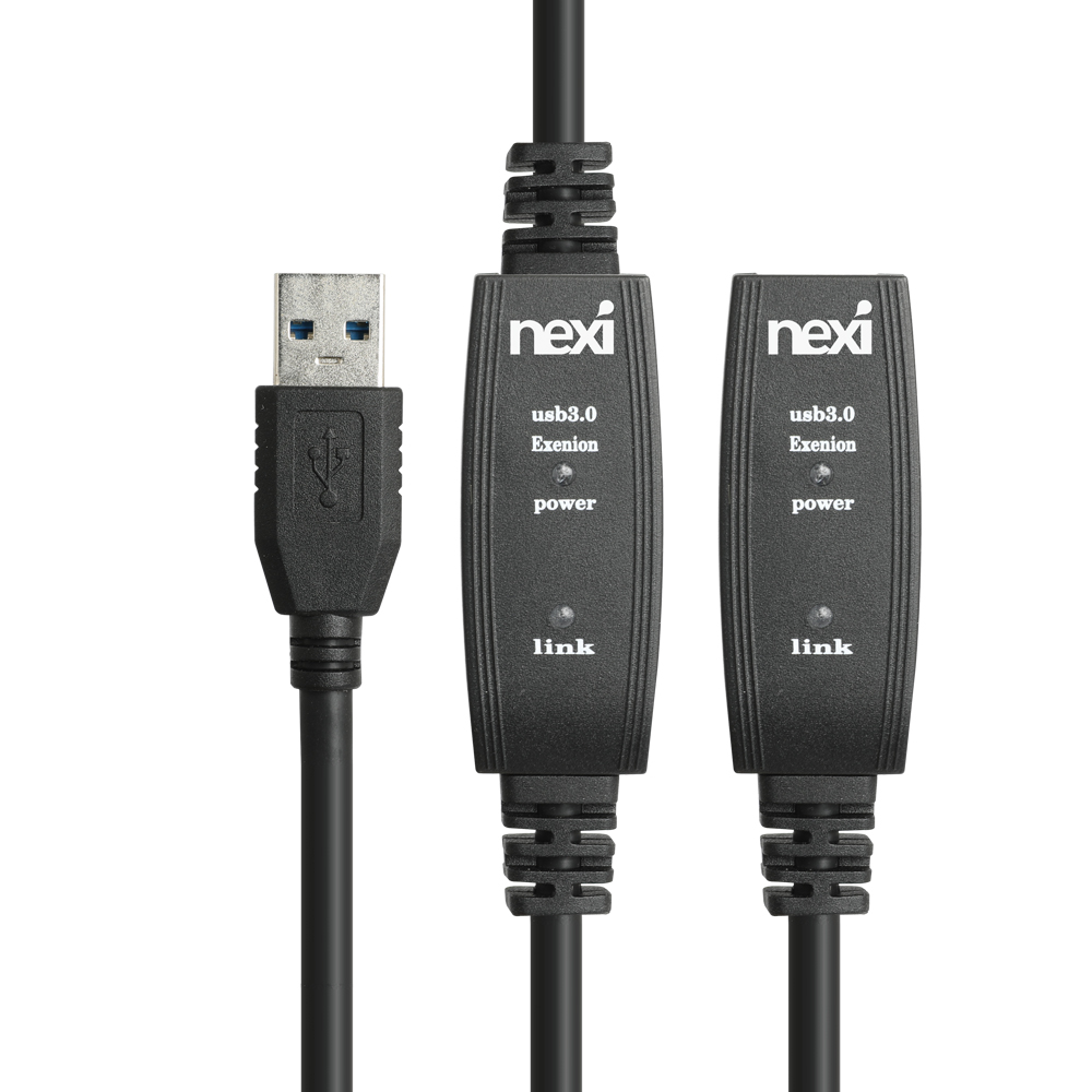 넥시 USB 3.0 연장 리피터 케이블 15M NX1302