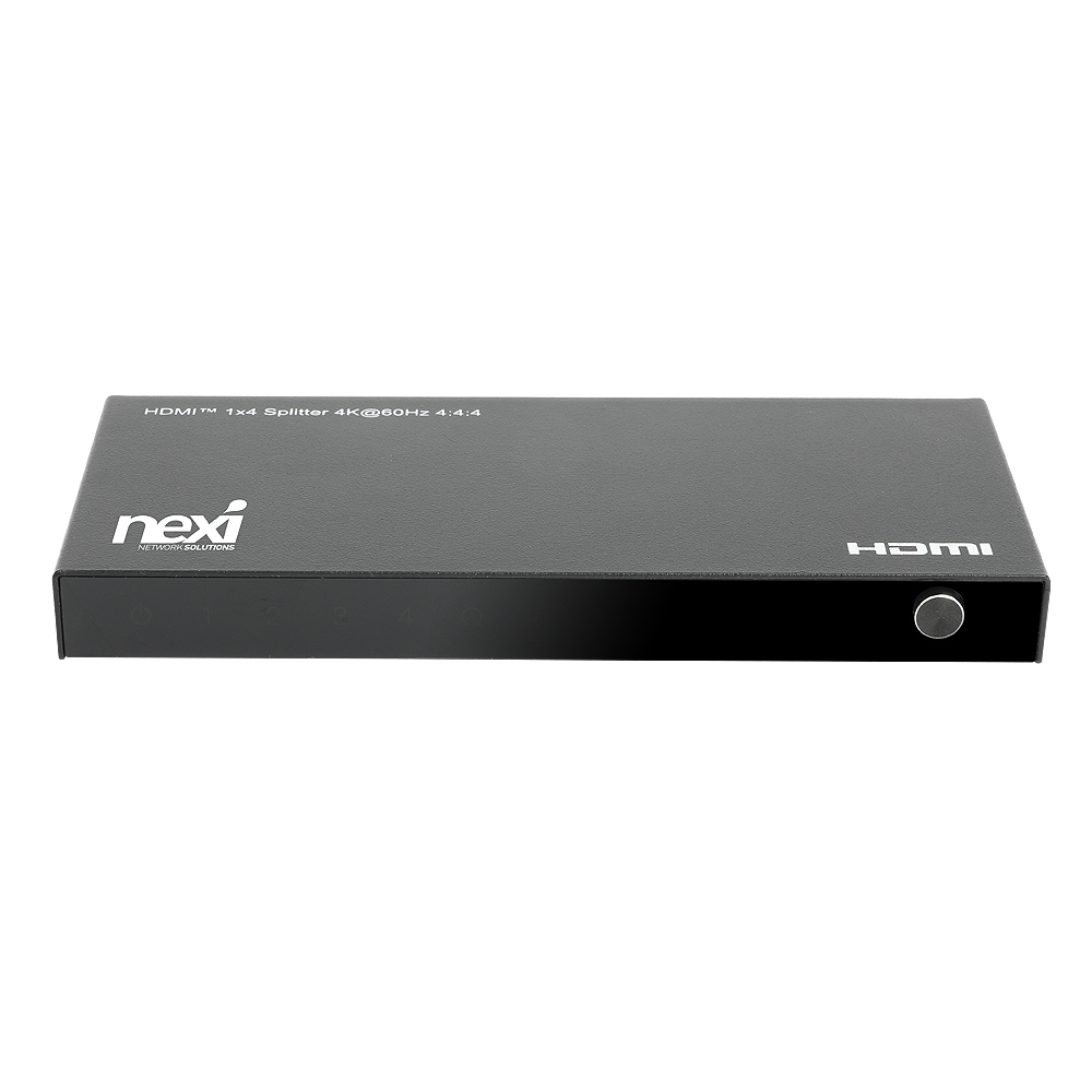 넥시 4K 1:4 HDMI 분배기 NX-4K0104SP-60Y