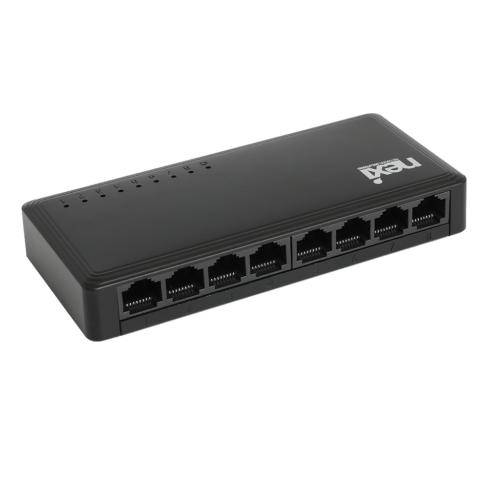 넥시 8포트 기가 스위칭허브 NX-SG1008T NX1289