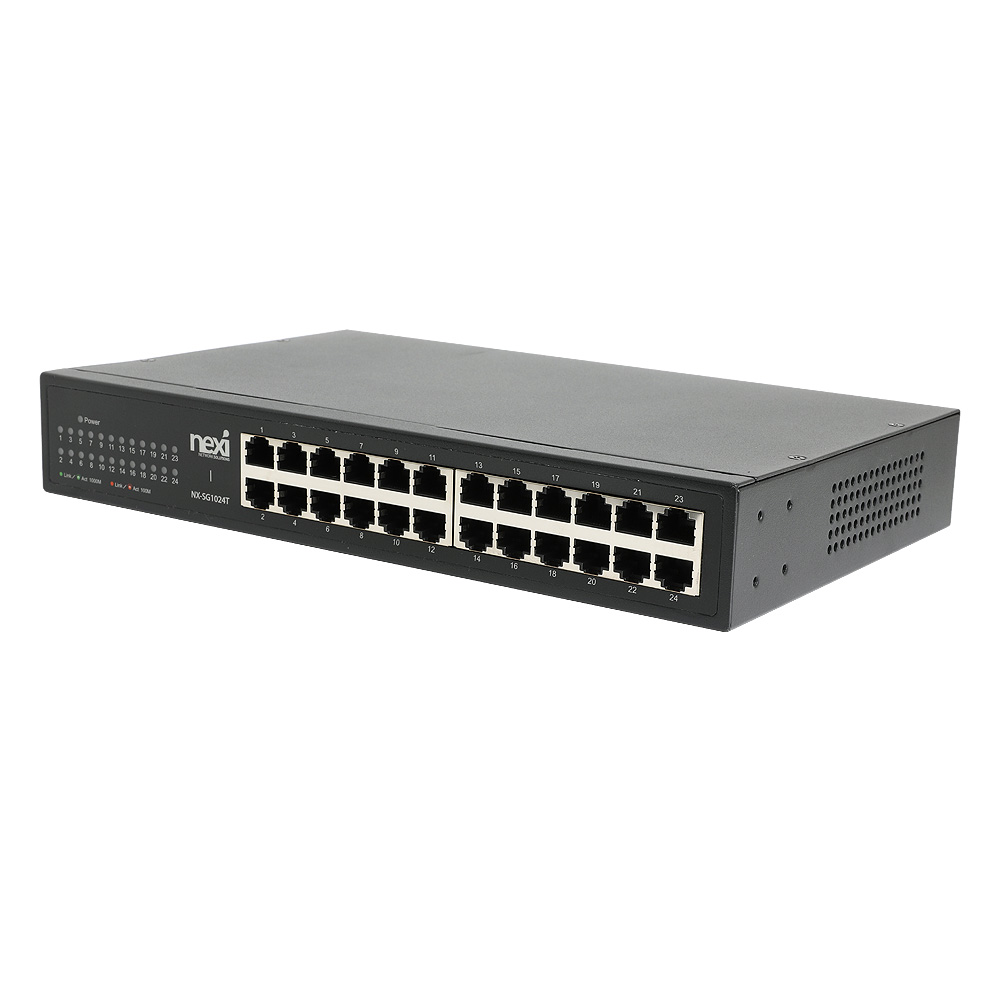 넥시 24포트 기가 스위칭허브 NX-SG1024T NX1290