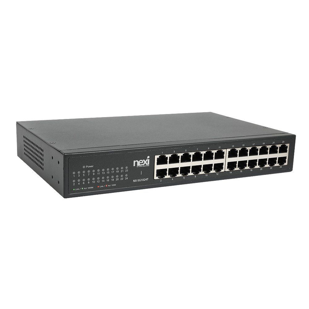 넥시 24포트 기가 스위칭허브 NX-SG1024T NX1290