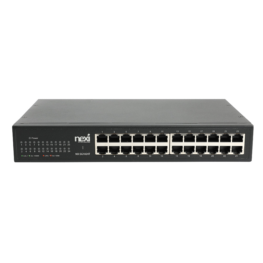 넥시 24포트 기가 스위칭허브 NX-SG1024T NX1290