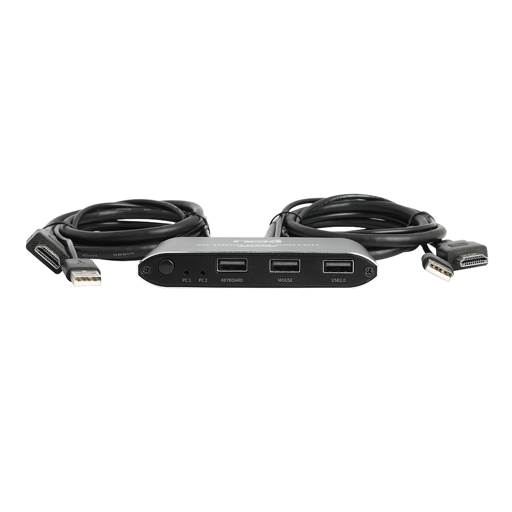넥시 4K 2포트 HDMI KVM 스위치 NX1281