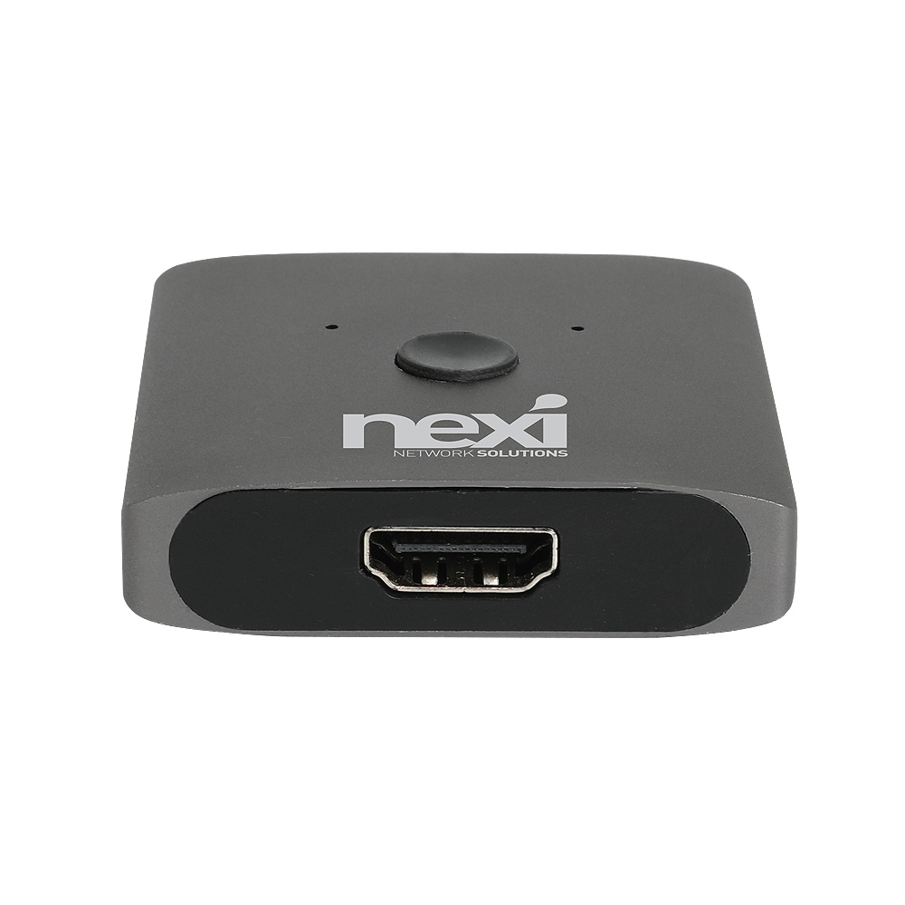 넥시 HDMI 2:1 선택기 4K 60hz 양방향 스위치 셀렉터 NX1314