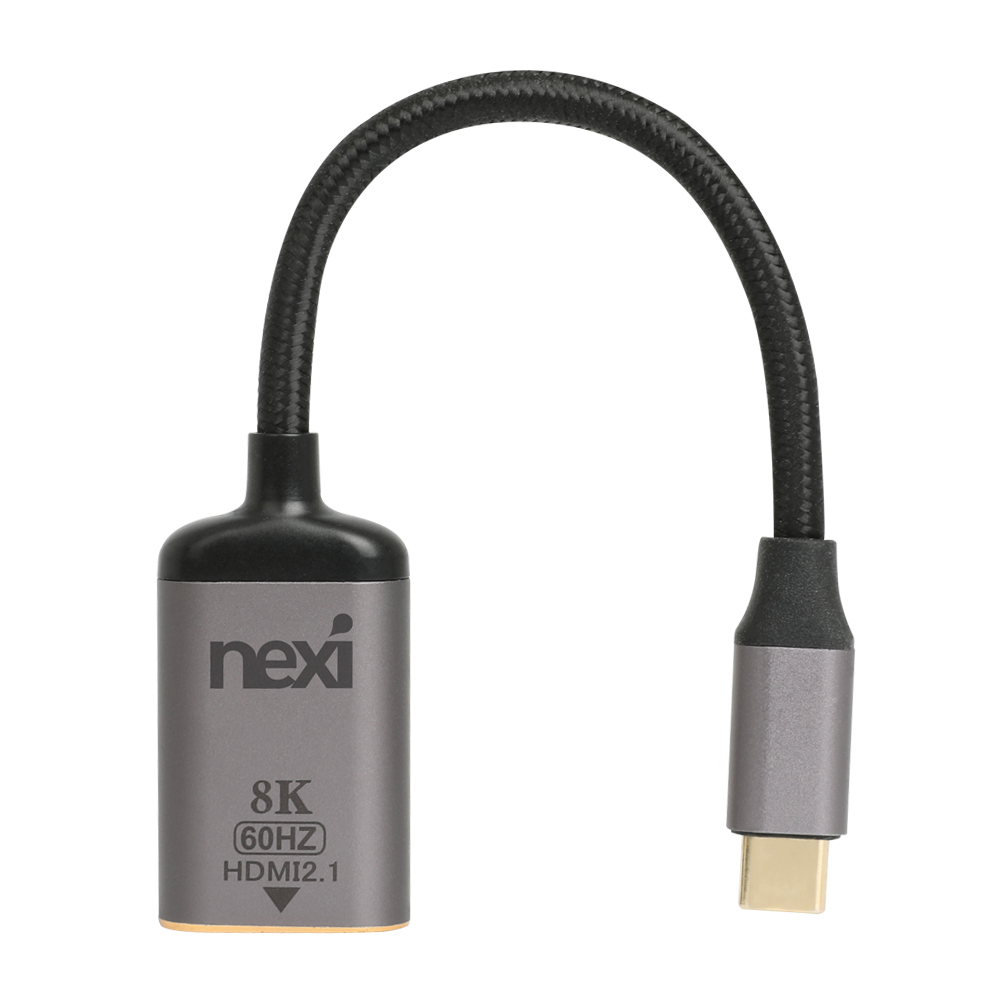 넥시 USB 3.1 C타입 to HDMI 8K 변환 컨버터 NX1335