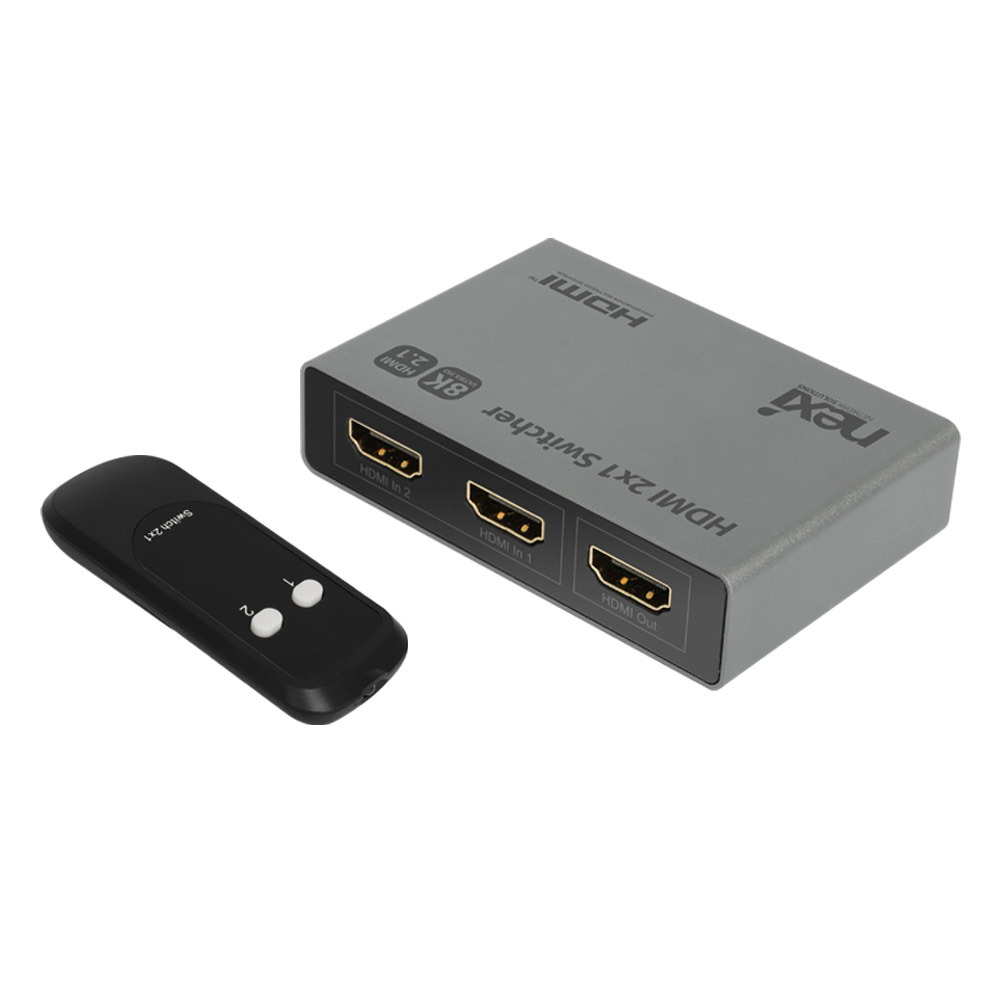 넥시 8K 2:1 HDMI 스위치 NX1339