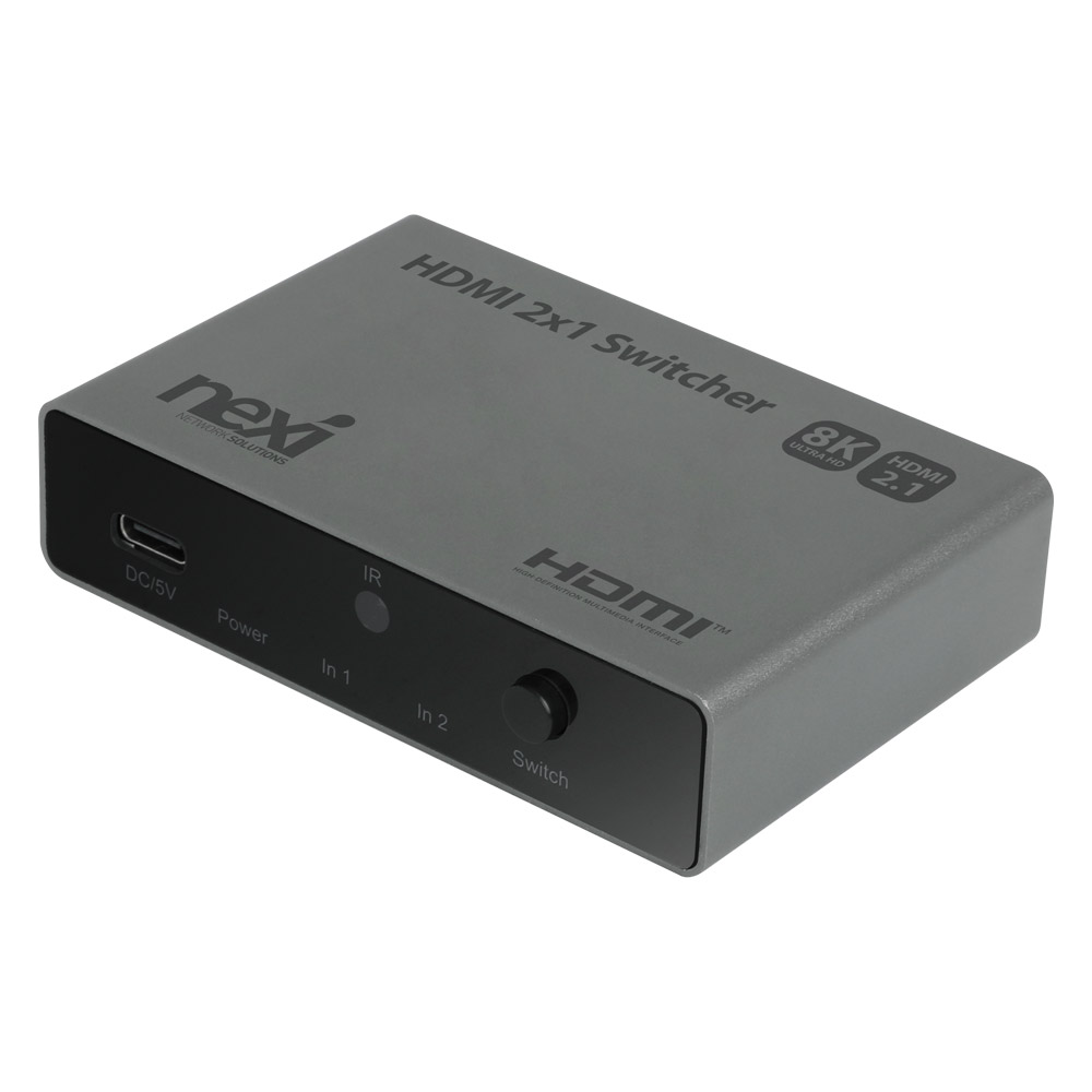 넥시 8K 2:1 HDMI 스위치 NX1339