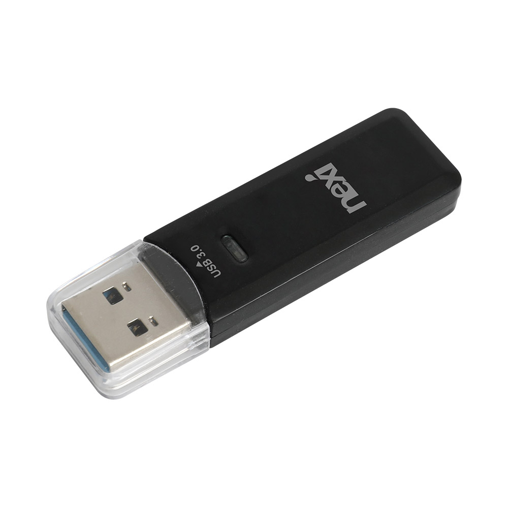 넥시 USB3.0 SD 카드리더기 마이크로SD 블랙박스 리더기 NX1340