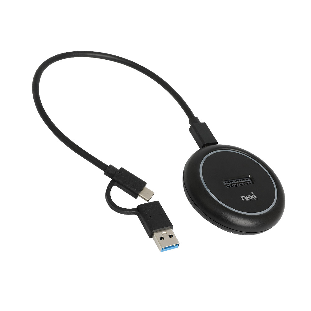 넥시 USB C타입 NVMe M.2 SSD 도킹스테이션 NGFF Gen2 독 NX1347